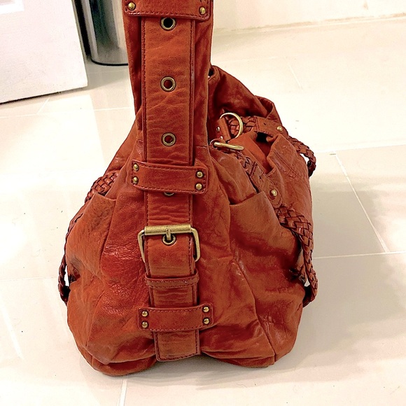 Cynthia Rowley- luggage/brown Leather Bag - Picture 4 of 7